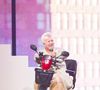 Mimie Mathy, absente l'an passé, a fait son retour sur la scène des Enfoirés 2025